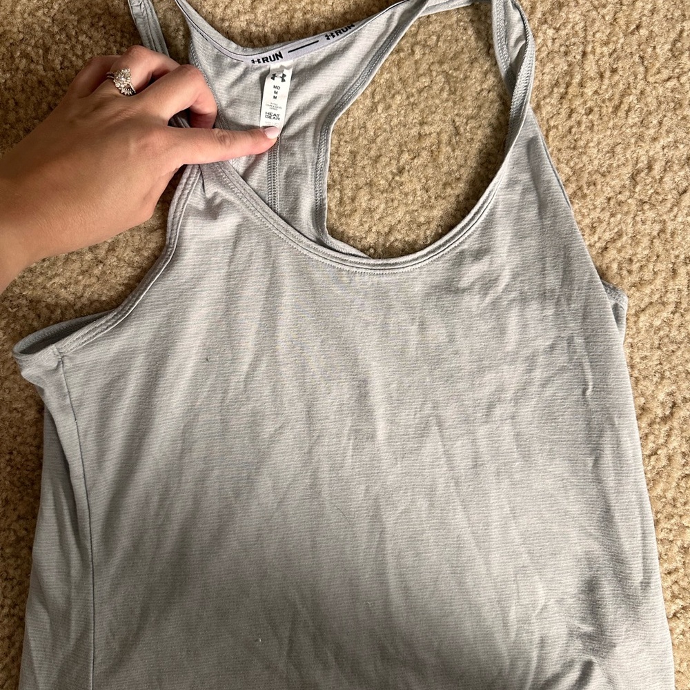 Under Armour Women's Light Gray Tank Top